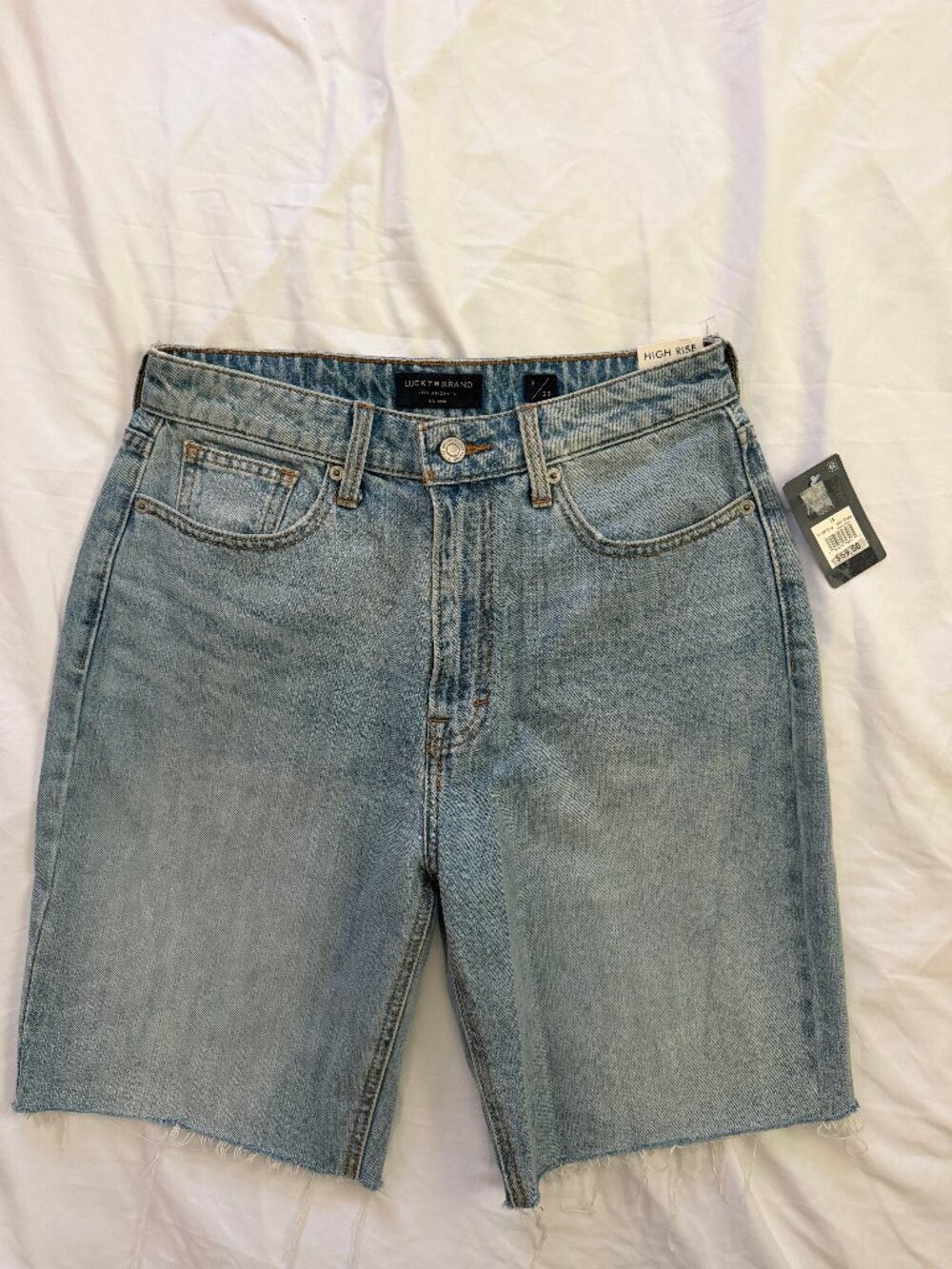 Lucky Brand High Rise Denim Shorts • NWT • Size 29